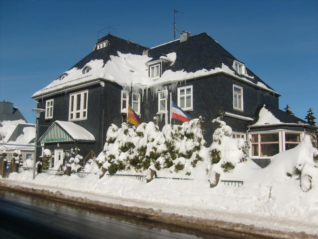 Pension Haus Am Waldesrand Oberhof  Ngoại thất bức ảnh